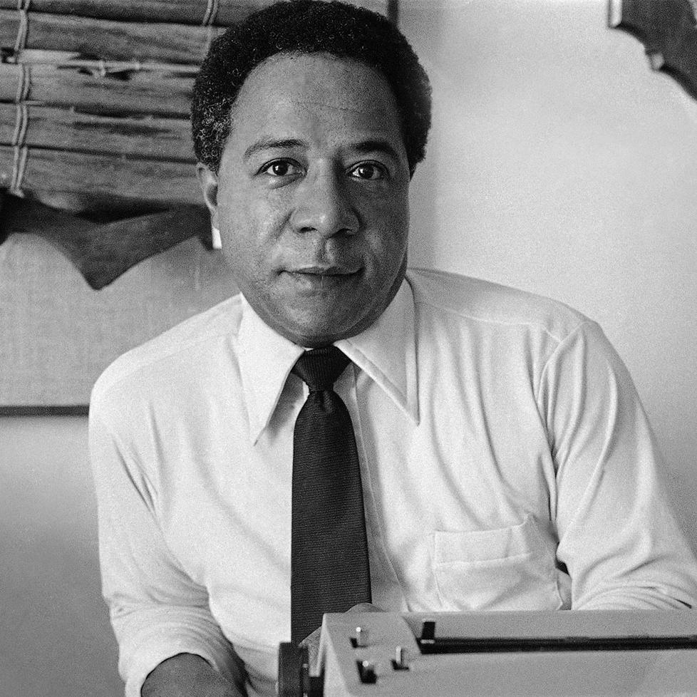 A picture of Alex Haley.