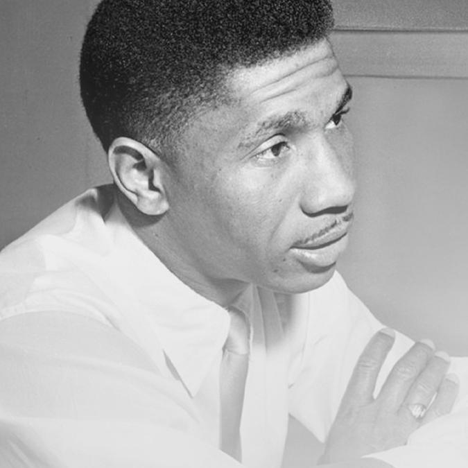 A picture of Medgar Wiley Evers.
